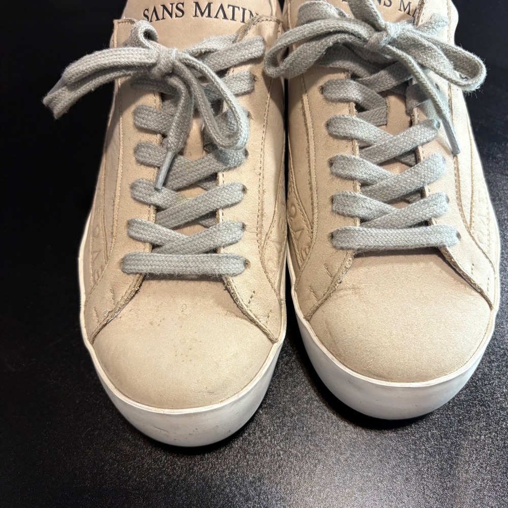 Sans matin Olympus Low Top Sneakers
Desert Sand Nubuck Leather tennis shoes 36 - Picture 2 of 8